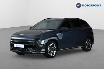 Hyundai Kona N Line Automatic Petrol-Electric Hybrid SUV - Stock Number (1667362) - Passenger side front corner