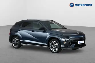 Hyundai Kona N Line Automatic Petrol-Electric Hybrid SUV - Stock Number (1667362) - Drivers side front corner