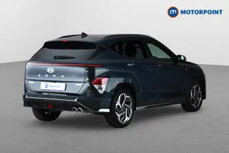 Hyundai Kona N Line Automatic Petrol-Electric Hybrid SUV - Stock Number (1667362) - Drivers side rear corner