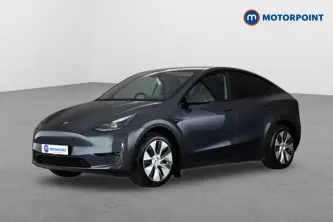 Tesla Model Y Long Range Automatic Electric SUV - Stock Number (1667784) - Passenger side front corner