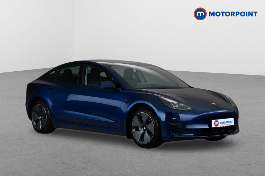 Tesla Model 3 Long Range Automatic Electric Saloon - Stock Number (1669428) - Drivers side front corner