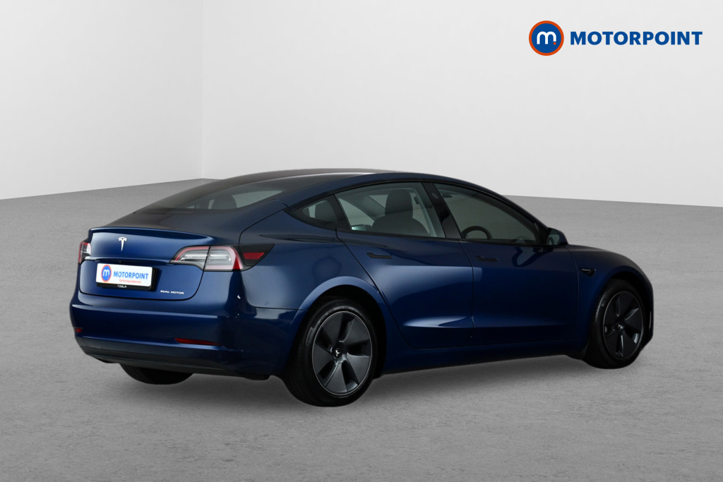 Tesla Model 3 Long Range Automatic Electric Saloon - Stock Number (1669428) - Drivers side rear corner