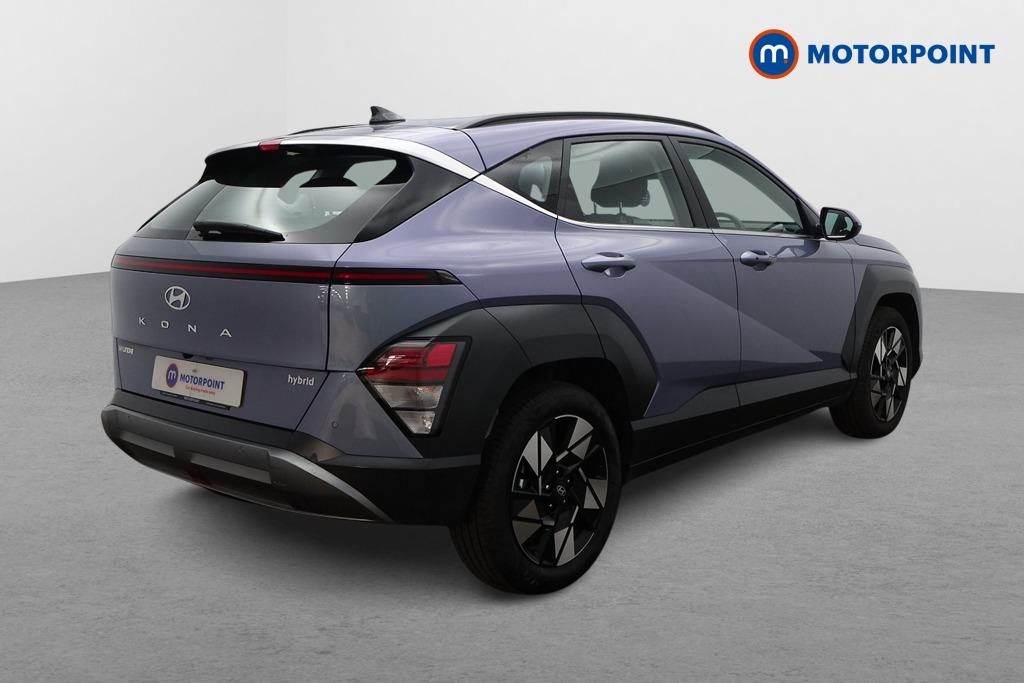 Hyundai Kona Advance Automatic Petrol-Electric Hybrid SUV - Stock Number (1670423) - Drivers side rear corner