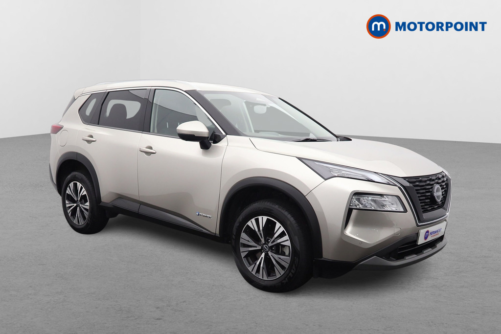 Nissan X-Trail N-Connecta Automatic Petrol-Electric Hybrid SUV - Stock Number (1670435) - Drivers side front corner
