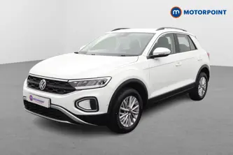 Volkswagen T-Roc Life Manual Petrol SUV - Stock Number (1670886) - Passenger side front corner