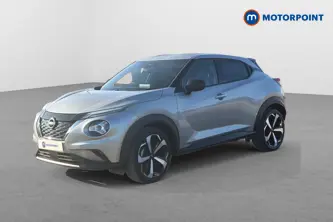 Nissan Juke Tekna Automatic Petrol-Electric Hybrid SUV - Stock Number (1671018) - Passenger side front corner