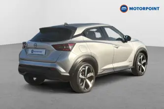 Nissan Juke Tekna Automatic Petrol-Electric Hybrid SUV - Stock Number (1671018) - Passenger side rear corner