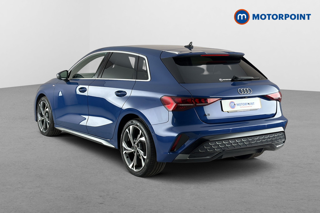 Audi A3 S Line Automatic Petrol Hatchback - Stock Number (1673439) - Drivers side rear corner