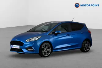 Ford Fiesta St-Line X Manual Petrol Hatchback - Stock Number (1648513) - Passenger side front corner
