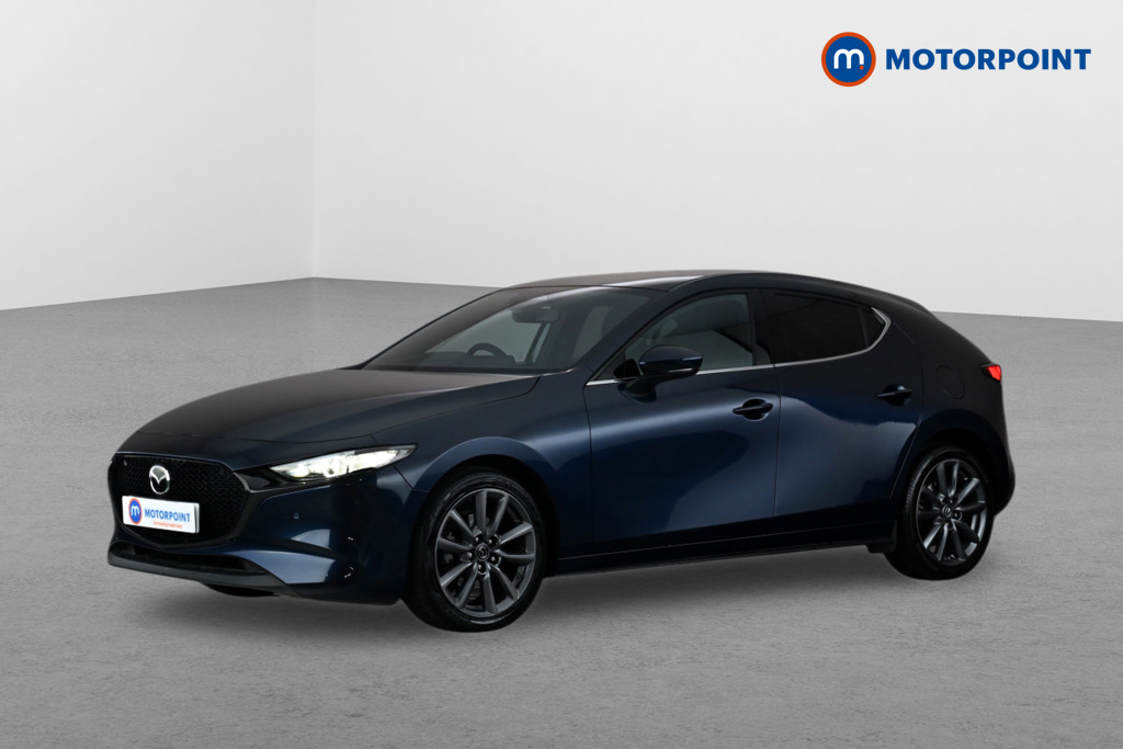Mazda 3 Exclusive-Line Automatic Petrol Hatchback - Stock Number (1651891) - Passenger side front corner