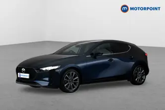 Mazda 3 Exclusive-Line Automatic Petrol Hatchback - Stock Number (1651891) - Passenger side front corner