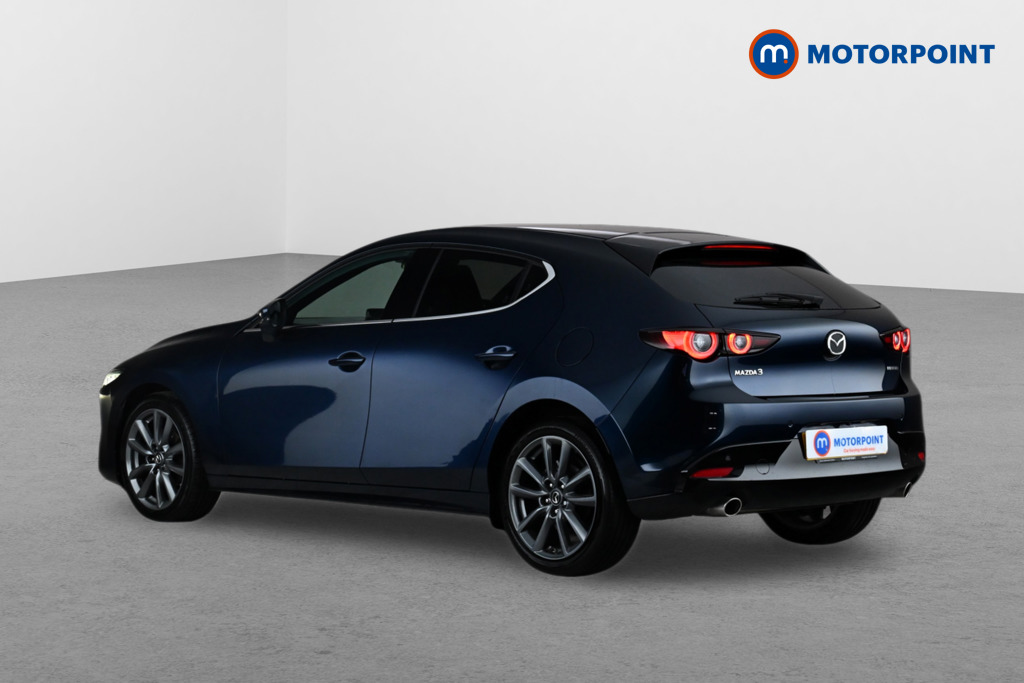 Mazda 3 Exclusive-Line Automatic Petrol Hatchback - Stock Number (1651891) - Passenger side rear corner