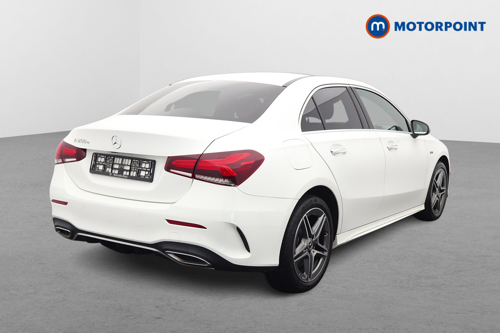 Mercedes-Benz A Class Amg Line Automatic Petrol Plug-In Hybrid Saloon - Stock Number (1661181) - Drivers side rear corner