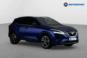Nissan Qashqai Tekna Automatic Petrol-Electric Hybrid SUV - Stock Number (1668077) - Drivers side front corner
