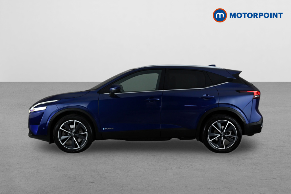 Nissan Qashqai Tekna Automatic Petrol-Electric Hybrid SUV - Stock Number (1668077) - Passenger side
