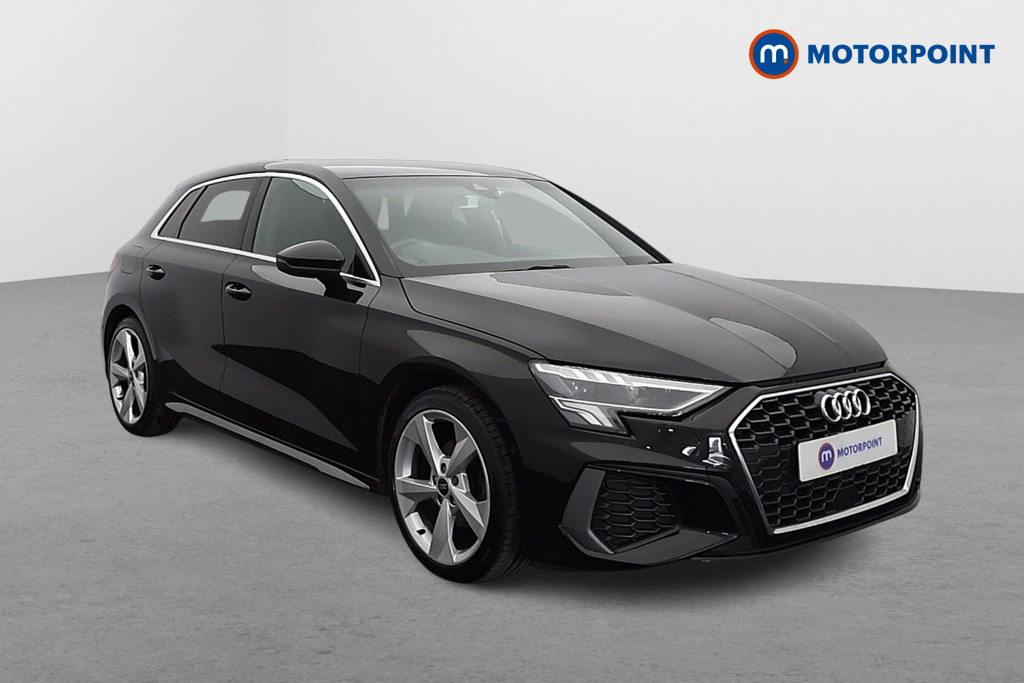 Audi A3 S Line Manual Petrol Hatchback - Stock Number (1668492) - Drivers side front corner