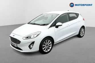 Ford Fiesta Titanium Manual Petrol Hatchback - Stock Number (1669398) - Passenger side front corner
