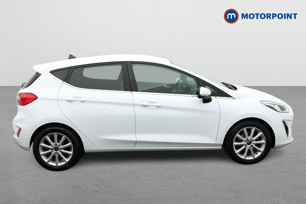 Ford Fiesta Titanium Manual Petrol Hatchback - Stock Number (1669398) - Drivers side