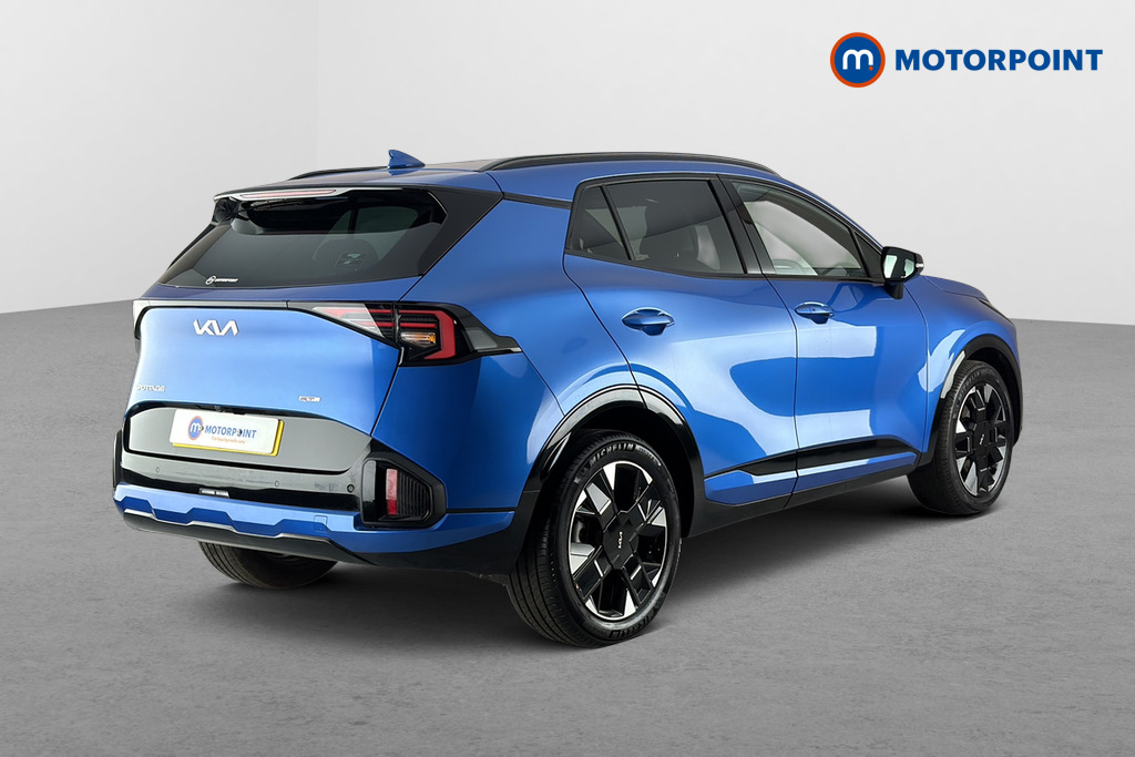 KIA Sportage Gt-Line Automatic Petrol-Electric Hybrid SUV - Stock Number (1670369) - Passenger side rear corner