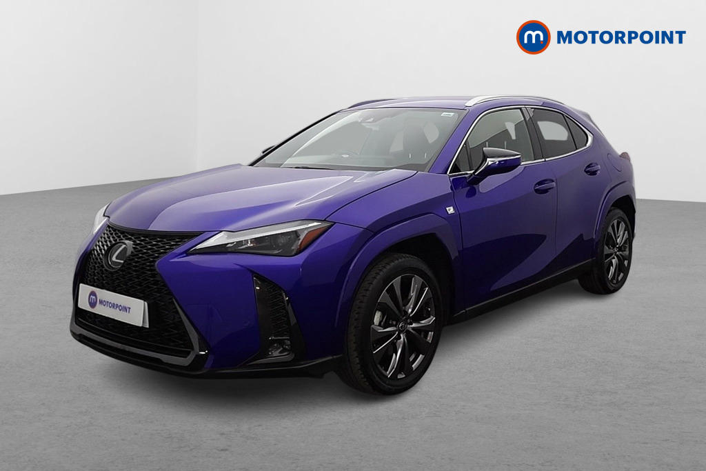 Lexus UX F-Sport Automatic Petrol-Electric Hybrid SUV - Stock Number (1671048) - Passenger side front corner