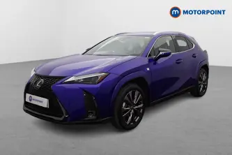 Lexus UX F-Sport Automatic Petrol-Electric Hybrid SUV - Stock Number (1671048) - Passenger side front corner