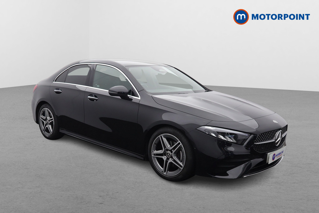 Mercedes-Benz A Class Amg Line Automatic Petrol Saloon - Stock Number (1671596) - Drivers side front corner