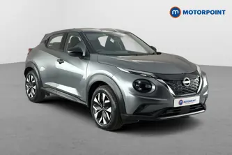 Nissan Juke Acenta Premium Automatic Petrol-Electric Hybrid SUV - Stock Number (1672144) - Drivers side front corner