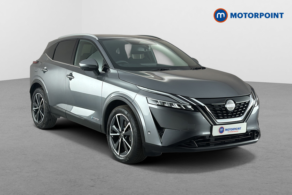 Nissan Qashqai Tekna Automatic Petrol-Electric Hybrid SUV - Stock Number (1672322) - Drivers side front corner