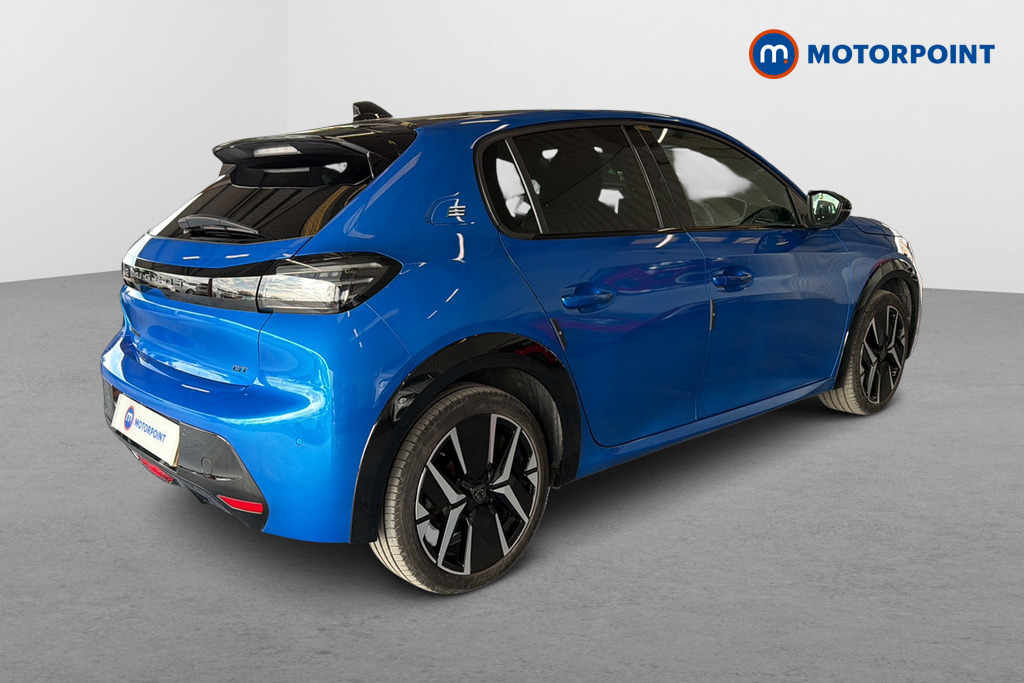 Peugeot 208 GT Automatic Electric Hatchback - Stock Number (1672340) - Passenger side rear corner
