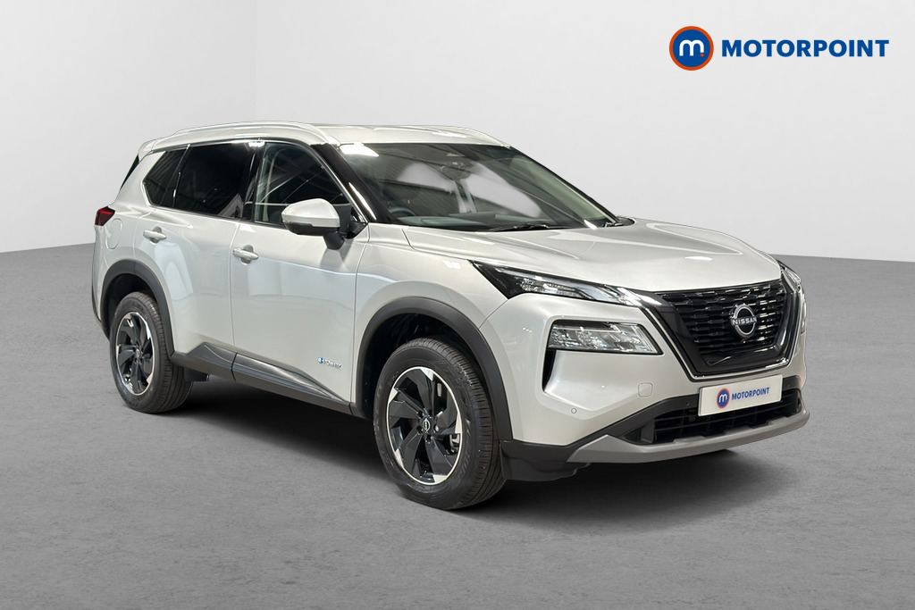 Nissan X-Trail N-Connecta Automatic Petrol-Electric Hybrid SUV - Stock Number (1672437) - Drivers side front corner