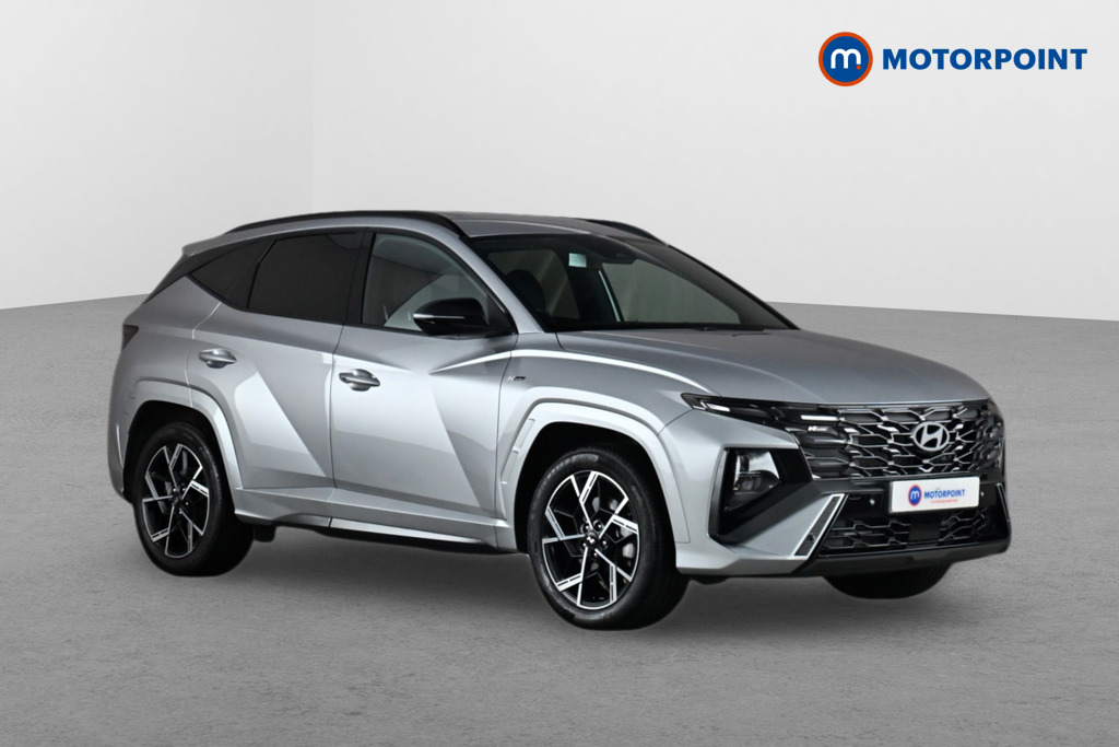 Hyundai Tucson N Line Automatic Petrol-Electric Hybrid SUV - Stock Number (1673523) - Drivers side front corner