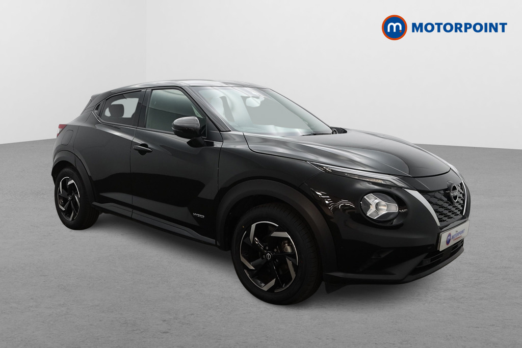 Nissan Juke N-Connecta Automatic Petrol-Electric Hybrid SUV - Stock Number (1660529) - Drivers side front corner