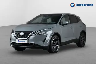 Nissan Qashqai Tekna Automatic Petrol-Electric Hybrid SUV - Stock Number (1664020) - Passenger side front corner