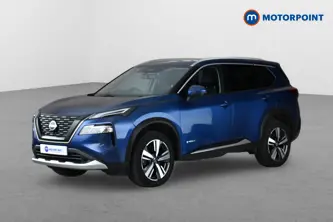 Nissan X-Trail Tekna Automatic Petrol-Electric Hybrid SUV - Stock Number (1666689) - Passenger side front corner