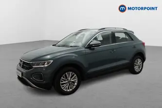 Volkswagen T-Roc Life Manual Petrol SUV - Stock Number (1666975) - Passenger side front corner