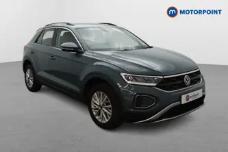 Volkswagen T-Roc Life Manual Petrol SUV - Stock Number (1666975) - Drivers side front corner