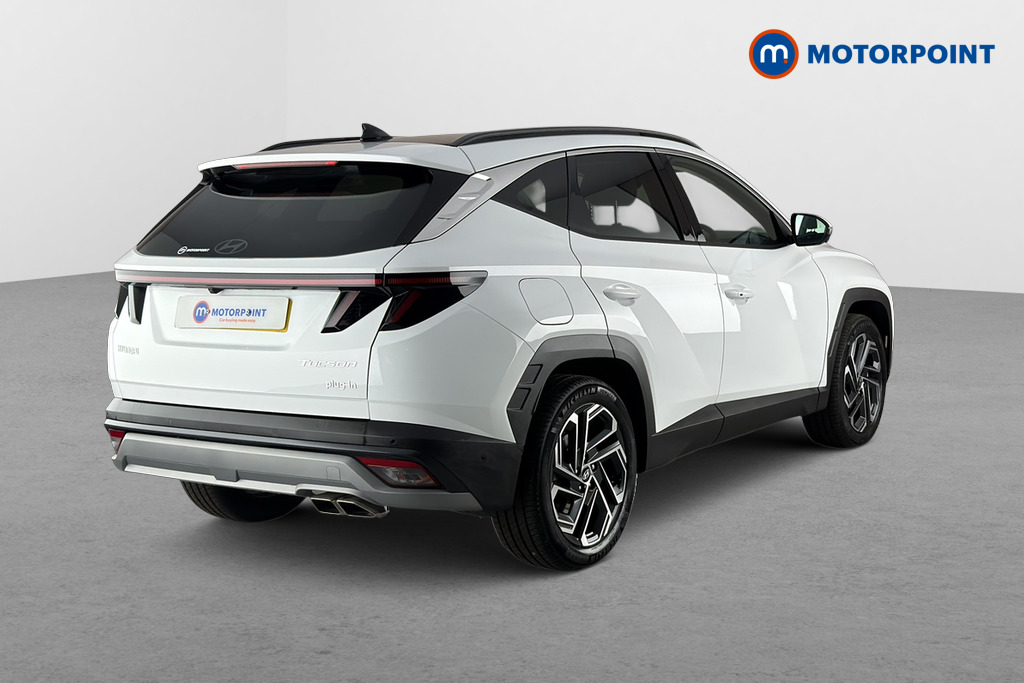 Hyundai Tucson Ultimate Automatic Petrol Plug-In Hybrid SUV - Stock Number (1667376) - Passenger side rear corner
