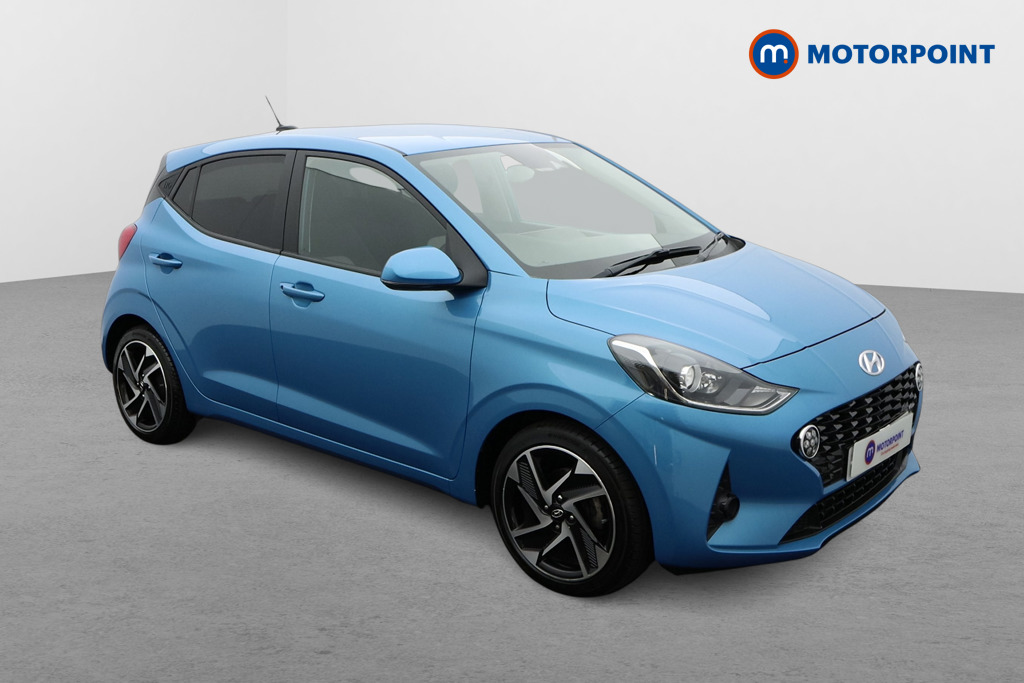 Hyundai I10 Premium Manual Petrol Hatchback - Stock Number (1668850) - Drivers side front corner