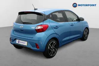Hyundai I10 Premium Manual Petrol Hatchback - Stock Number (1668850) - Drivers side rear corner