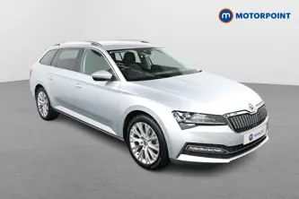 Skoda Superb Se L Automatic Petrol Plug-In Hybrid Estate - Stock Number (1669434) - Drivers side front corner