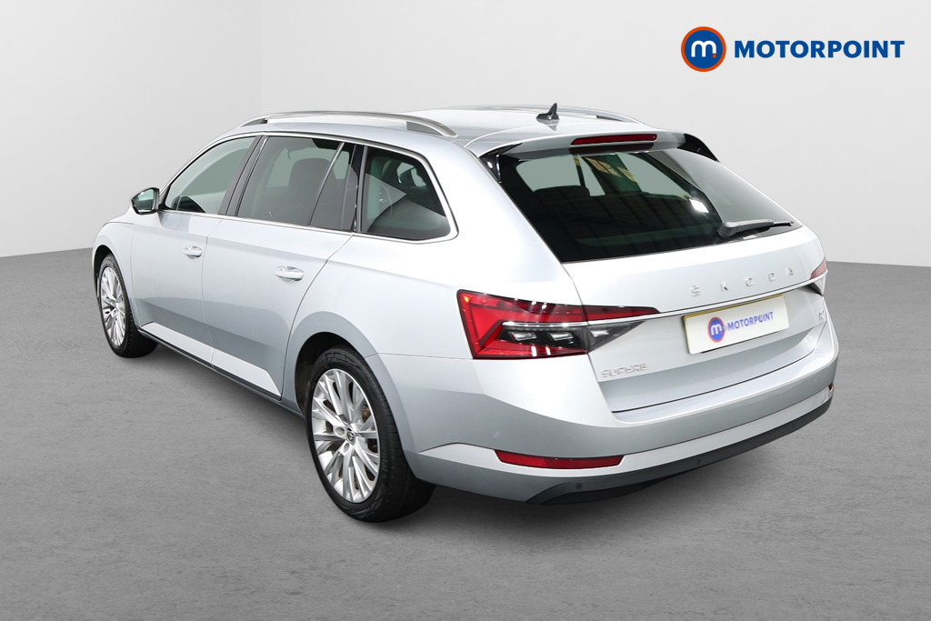 Skoda Superb Se L Automatic Petrol Plug-In Hybrid Estate - Stock Number (1669434) - Passenger side rear corner