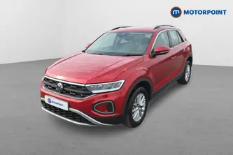 Volkswagen T-Roc Life Manual Petrol SUV - Stock Number (1669580) - Passenger side front corner