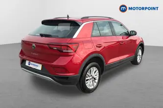 Volkswagen T-Roc Life Manual Petrol SUV - Stock Number (1669580) - Drivers side rear corner