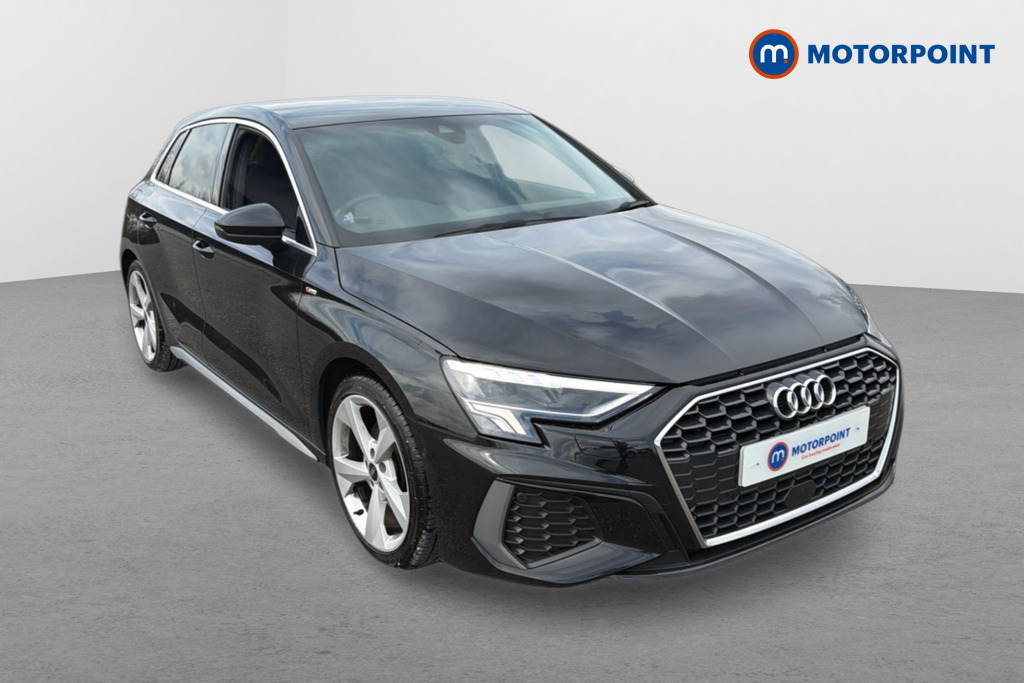 Audi A3 S Line Automatic Petrol Hatchback - Stock Number (1671102) - Drivers side front corner