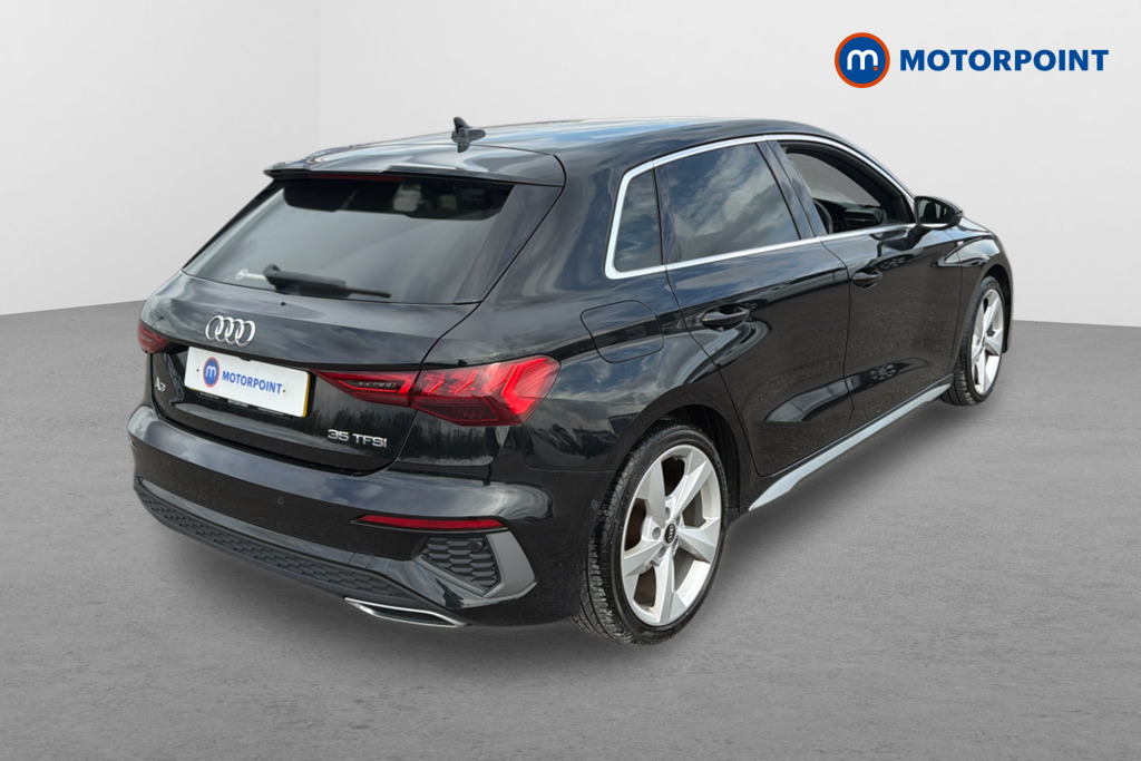 Audi A3 S Line Automatic Petrol Hatchback - Stock Number (1671102) - Drivers side rear corner