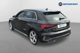Audi A3 S Line Automatic Petrol Hatchback - Stock Number (1671102) - Passenger side rear corner