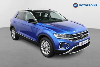 Volkswagen T-Roc Style Manual Petrol SUV - Stock Number (1672207) - Drivers side front corner
