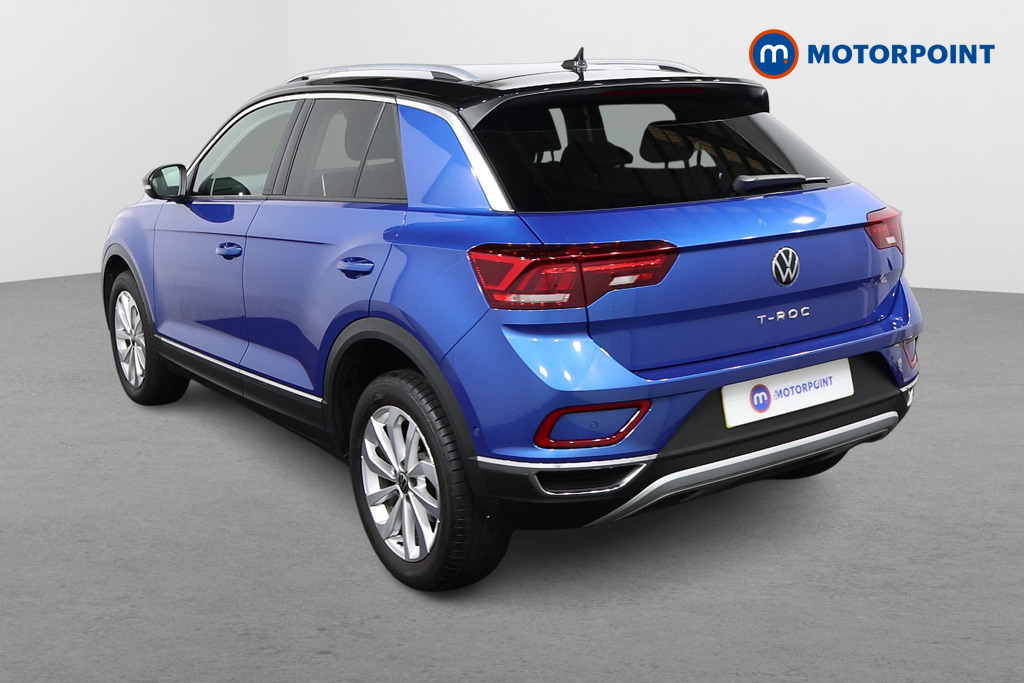 Volkswagen T-Roc Style Manual Petrol SUV - Stock Number (1672207) - Passenger side rear corner