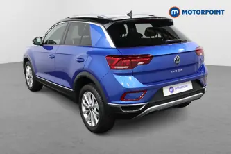 Volkswagen T-Roc Style Manual Petrol SUV - Stock Number (1672207) - Passenger side rear corner