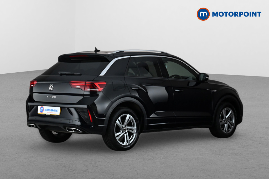 Volkswagen T-Roc R-Line Manual Petrol SUV - Stock Number (1672400) - Drivers side rear corner